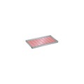 Lista Schublade für Schrank-BxT 1431 x 725 mm Traglast 200 kg, Fronthöhe 200 mm, enzianblau