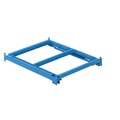 Lista, Lista Auszugrahmen BxT 890 x 1260 mm, Fachlast 800 kg, 65% ausziehbar lichtblau