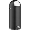Helit, helit Abfallbehälter Volumen 52 l, HxØ 890 x 380 mm schwarz