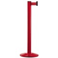 Gurtpfosten Aluminium, rot Gurtfarbe Rot
