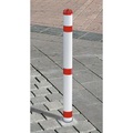Sperrpfosten aus Kunststoff