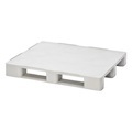 Hygiene-Palette, weiß, VE 5 Stk LxBxH 1200 x 1000 x 160 mm ab 1 VE