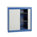 Rollladenschrank HxBxT 1040 x 1000 x 440 mm Korpus enzianblau