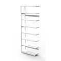 Büro-Steckregal, ohne Rückwand Regalhöhe 2600 mm Anbauregal, Breite x Tiefe 760 x 300 mm