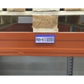 Etikettentaschen, VE 50 Stk mit Magnetstreifen BxH 110 x 50 mm, blau