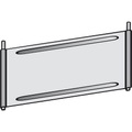 Trennblech für Fächer-Regal verzinkt für Fachboden, BxT 1000 x 300 mm