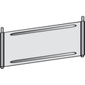 Trennblech für Fächer-Regal verzinkt für Fachboden, BxT 1000 x 400 mm