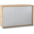 HANNA - Rollladenschrank Höhe 781 mm, 1 Fachboden Dekor Buche