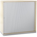 HANNA - Rollladenschrank Höhe 1133 mm, 2 Fachböden Dekor Ahorn
