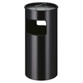 Kombiascher, Metall Volumen 50 l, HxØ 690 x 320 mm schwarz