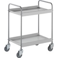 EUROKRAFT Premium-Beistellwagen mit 4 Lenkrollen Rad-Ø 100 mm