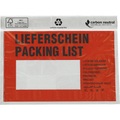 Dokumententasche mit FSC®-Zertifizierung, VE 250 Stk für DIN C6, mit Aufdruck ''Lieferschein''
