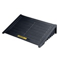 Justrite PE-Auffahrrampe BxTxH 1245 x 838 x 267 mm für Auffangwanne