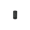 Papierkorb Volumen 20 l, HxØ 500 x 250 mm schwarz