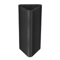 Abfallbehälter PURE ELEGANCE Volumen 60 l, BxHxT 380 x 800 x 380 mm schwarz
