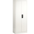 CP Stahlschrank mit Flügeltüren HxBxT 1950 x 800 x 420 mm verkehrsweiß