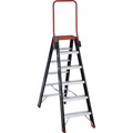Altrex Sicherheits-Stehleiter beidseitig begehbar 2 x 6 Stufen