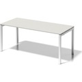 BISLEY Schreibtisch CITO, U-Gestell HxBxT 740 x 1800 x 800 mm Gestell weiß, Platte grauweiß