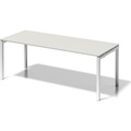 BISLEY Schreibtisch CITO, U-Gestell HxBxT 740 x 2000 x 800 mm Gestell weiß, Platte grauweiß