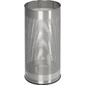 Schirmständer, Höhe 610 mm Edelstahl, gebürstet Lochblech