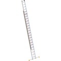 Layher Alu-Seilzugleiter 2-teilig, ausziehbar, inkl. Traverse 2 x 20 Sprossen