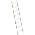 Layher Alu-Anlegeleiter mit Sprossen, Breite 450 mm 8 Sprossen