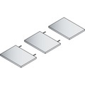 CP Fachboden für Büro-Stahlregal lichtgrau HxBxT 24 x 270 x 352 mm, VE 2 Stk