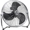 Bodenventilator mit Tragegriff Stahl, verchromt Rotor-Ø 400 mm