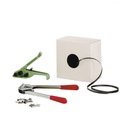undefined, Umreifungs-Set, Kunststoffband Einsteiger-Set für Bandbreite 13 mm