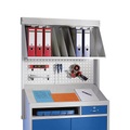 Organisations-Aufsatz für Pultschrank Sortier-Aufsatz nur für Lochwand-Aufsatz