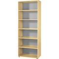 eurokraft pro RENATUS - Regal, HxB 2154 x 800 mm, 5 Fachböden, Ahorn-Dekor