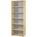office akktiv RENATUS - Regal HxB 2154 x 800 mm, 5 Fachböden Ahorn-Dekor