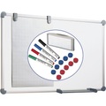 MAUL Whiteboard Komplett-Set BxH 1200 x 900 mm