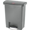 Rubbermaid Tretabfallsammler Volumen 30 l, BxHxT 271 x 536 x 425 mm grau