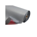 Arbeitsplatzmatte, Höhe 19 mm Breite 600 mm, pro lfd. m grau