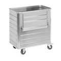 Alu-Kastenwagen, abklappbare Seitenwand ohne Deckel Volumen 355 l