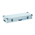 ZARGES Alu-Transportkiste Inhalt 60 l, Innen-LxBxH 1150 x 350 x 150 mm in robuster Ausführung