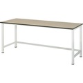 RAU Werktisch, höhenverstellbar MDF-Platte Breite 2000 mm