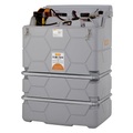 CEMO Schmierstofftank CUBE Indoor, ohne Klappdeckel Volumen 1500 l, Premium
