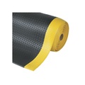 Arbeitsplatzmatte, PVC Breite 1220 mm, pro lfd. m schwarz/gelb