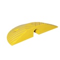 Abschlusselement, Gummimischung Breite 210 mm gelb