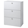 office akktiv ANNY - Hängeregistraturschrank HxBxT 1100 x 800 x 422 mm lichtgrau / lichtgrau