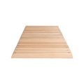 Holzlaufrost, pro lfd. m mit Anschrägung an 3 Seiten Breite 800 mm