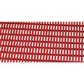 Bodenmatte für Dusch- und Umkleideraum Weich-PVC, 10 m Rolle Breite 1200 mm, rot