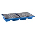Regalwanne aus Polyethylen Einhängewanne LxH 1780 x 250 mm, PE-Rost