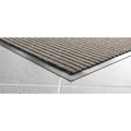 Schmutzfangmatte mit Borsten LxB 900 x 600 mm, VE 2 Stk braun gestreift
