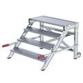 undefined, Treppenpodest Stufenbreite 1000 mm, Tragfähigkeit 200 kg 4 Stufen