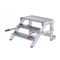 undefined, Treppenpodest Stufenbreite 800 mm, Tragfähigkeit 200 kg 3 Stufen