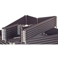 Kunststoffaufsatzrahmen, VE 2 Stk für Euro-Palette 1200 x 800 mm klappbar, mit 6 Scharnieren