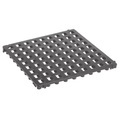 undefined, Kunststoff-Bodenrost, Polyethylen 500 x 500 mm, Standard, VE 20 Stk basaltgrau